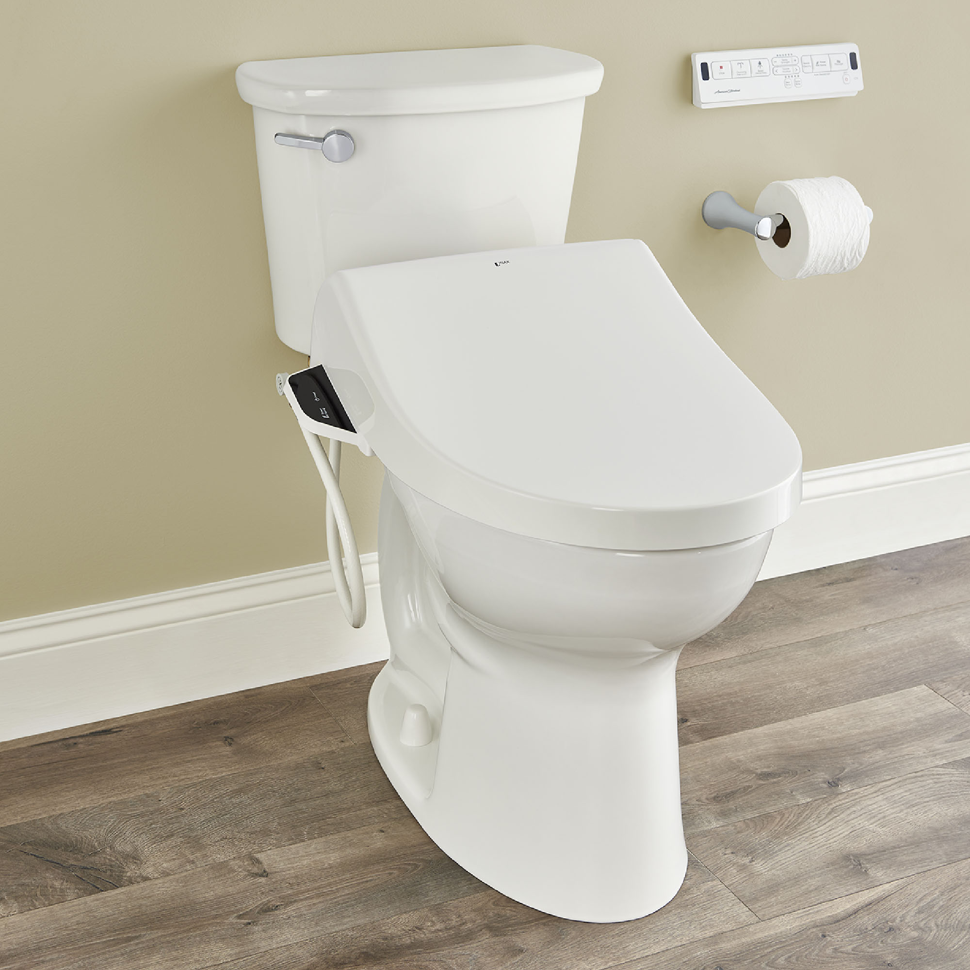 Toilette Cadet PRO, 2 pièces, 1,28 gpc/4,8 lpc, à cuvette allongée à hauteur de chaise, sans siège